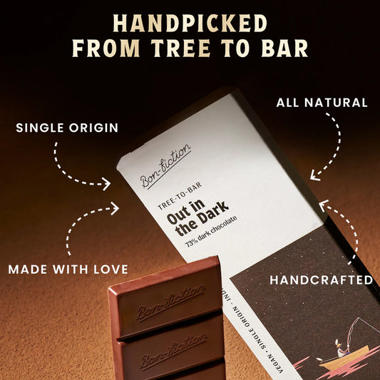 Bon Fiction - Out in the Dark - 73% Dark Chocolate