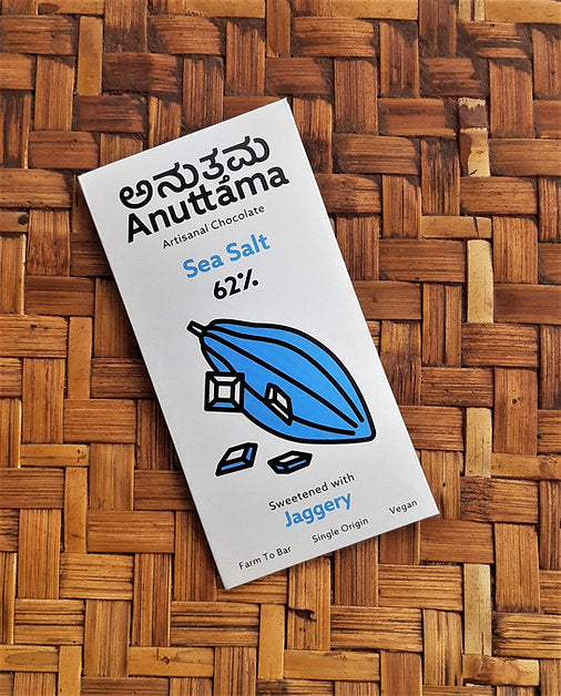 Anuttama Sea Salt | 62%Cocoa