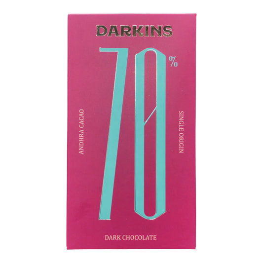Darkins 70% Single Origin Dark Chocolate - Andhra Pradesh