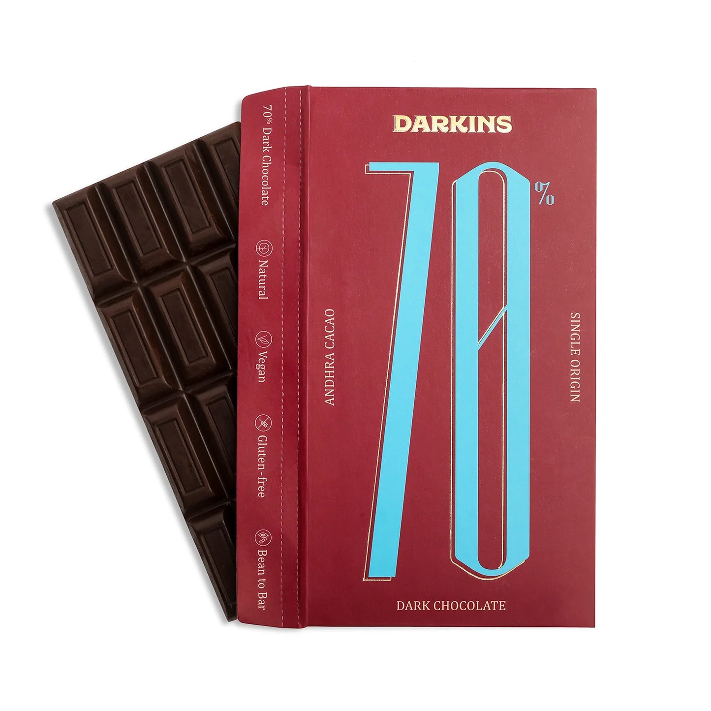 Darkins 70% Single Origin Dark Chocolate - Andhra Pradesh