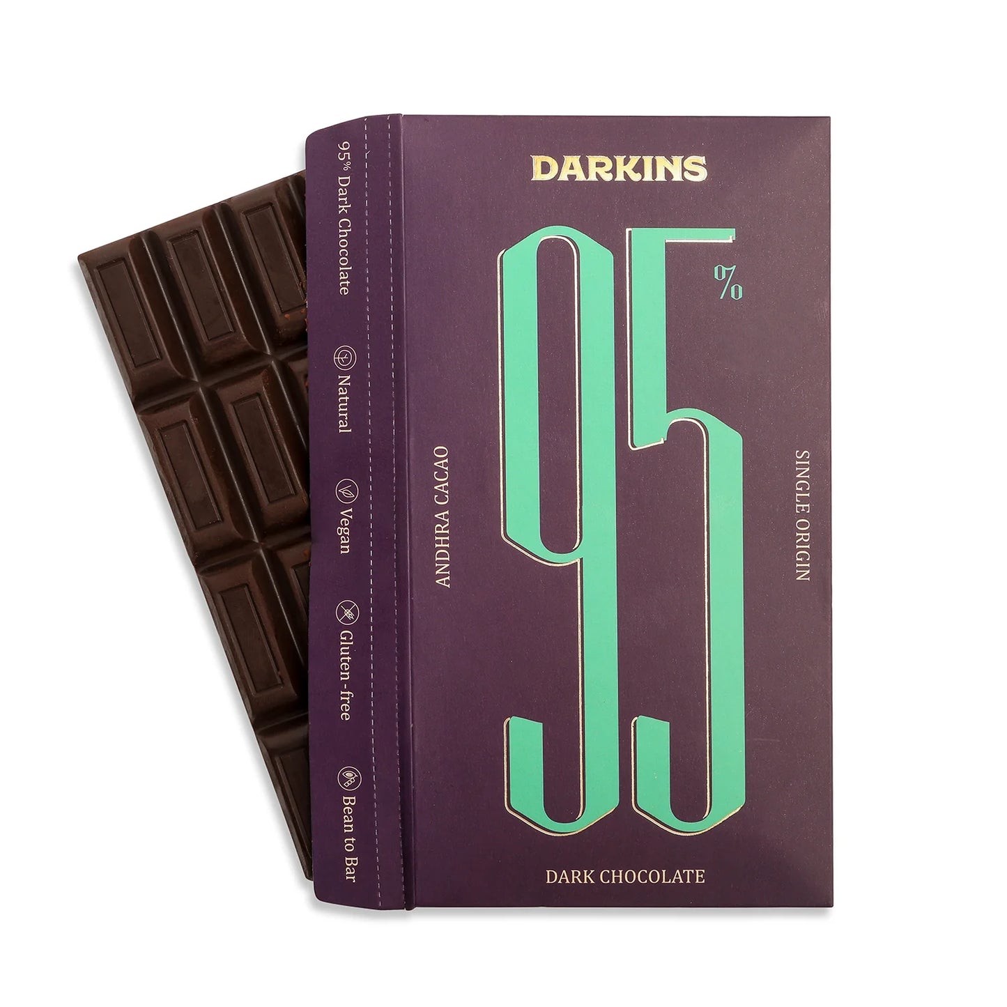 Darkins 95% Single Origin Dark Chocolate - Andhra Pradesh