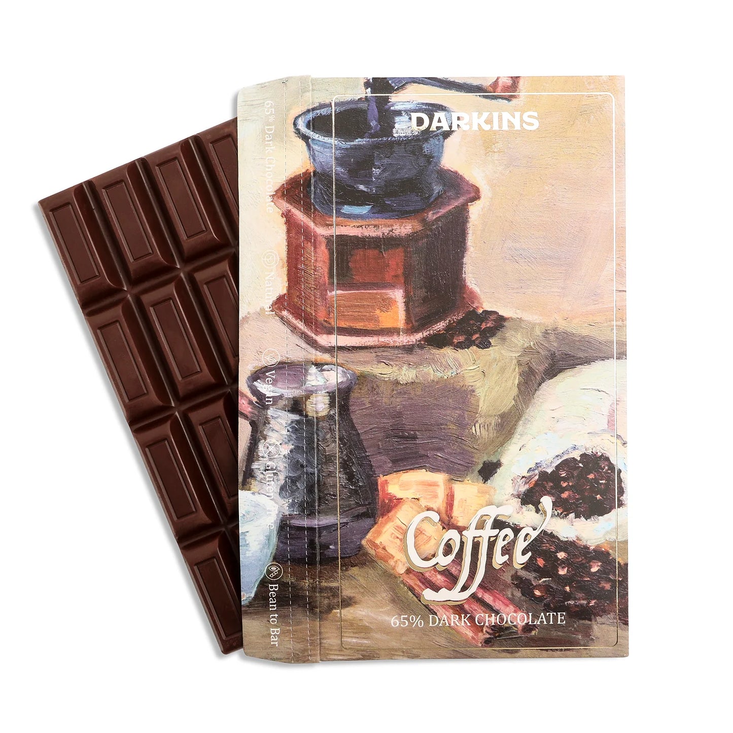 Darkins 65% Dark Chocolate with Coffee