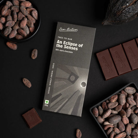 Bon Fiction - An Eclipse of the Senses - 99% Dark Chocolate