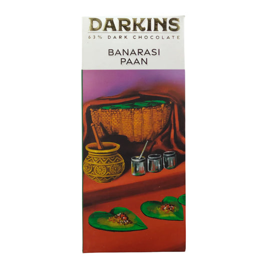 Darkins 63% Artisanal Dark Chocolate with Paan