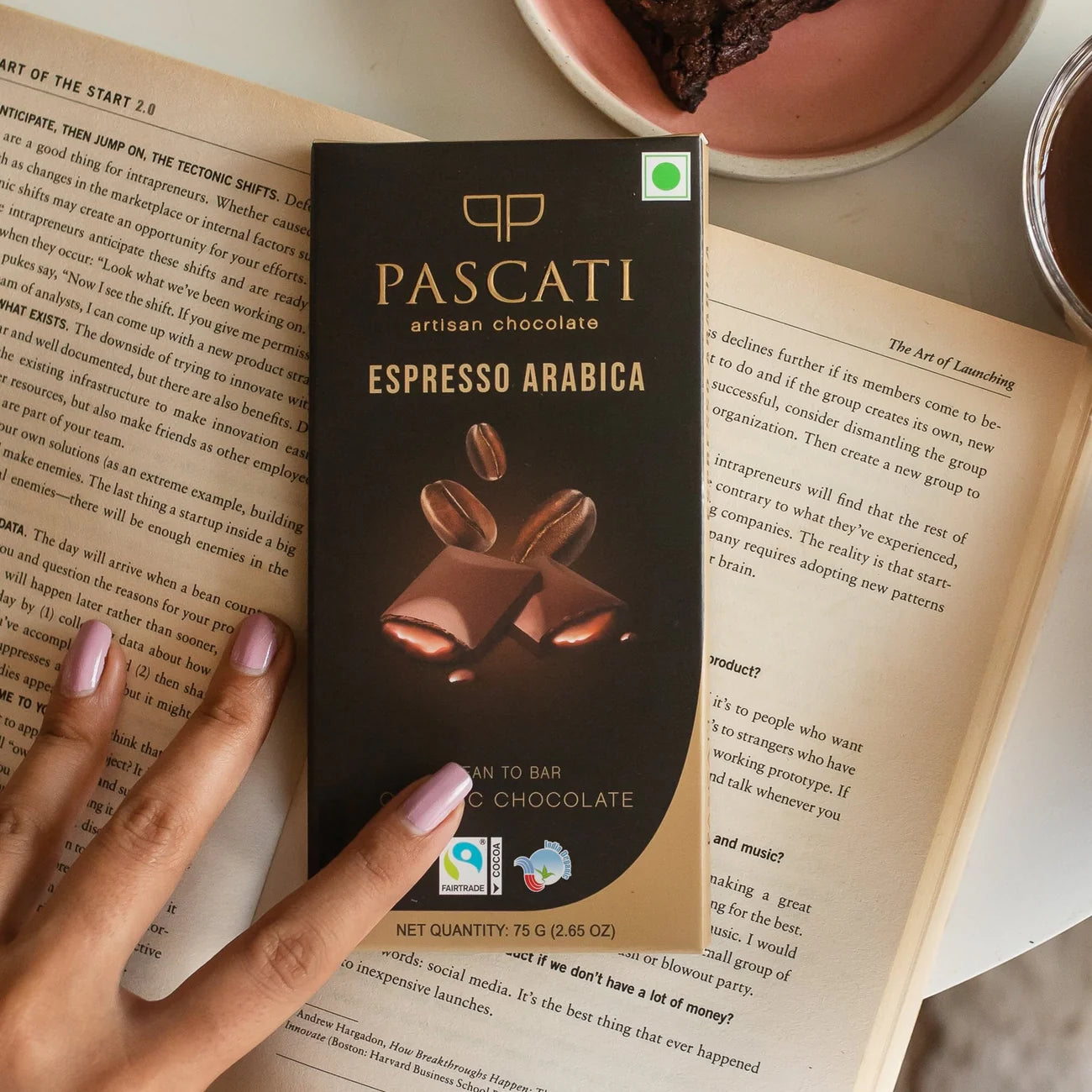 Pascati Espresso Arabica Chocolate, 75g