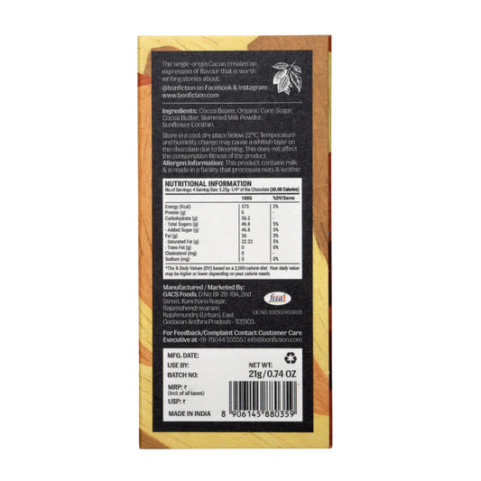 Bon Fiction - Legend Of The Bean - 45% Milk Chocolate (Mini)