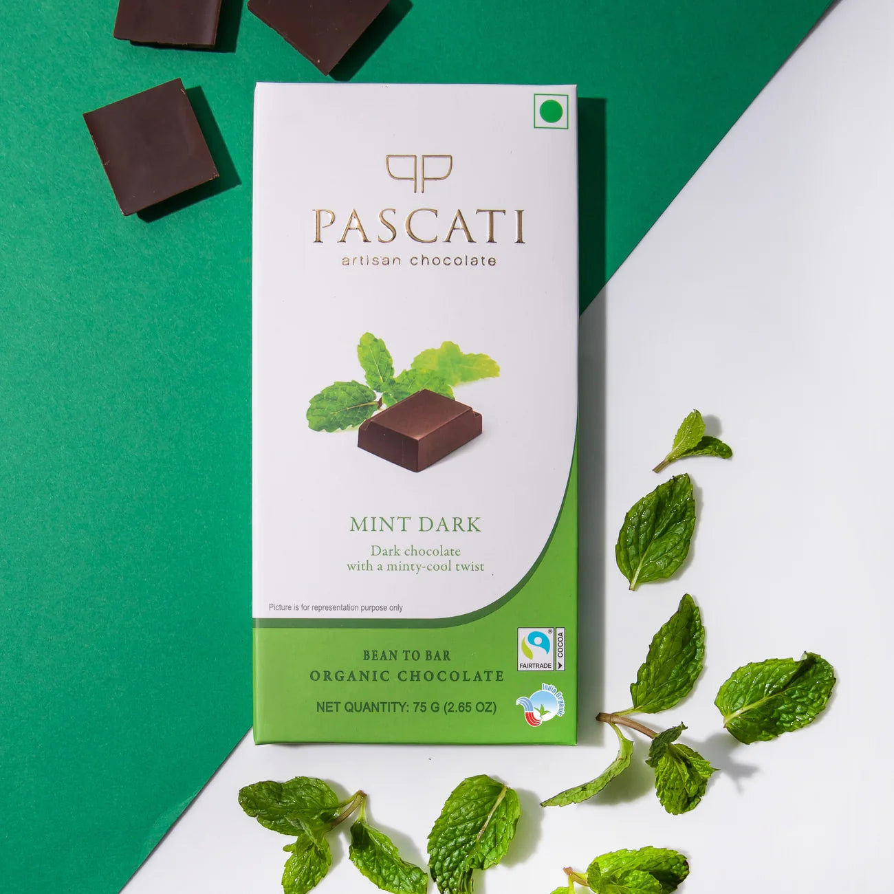 Pascati Mint Chocolate, 75g