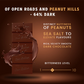 Bon Fiction - Of Open Roads and Peanut Hills - 64% Peanut Dark Chocolate