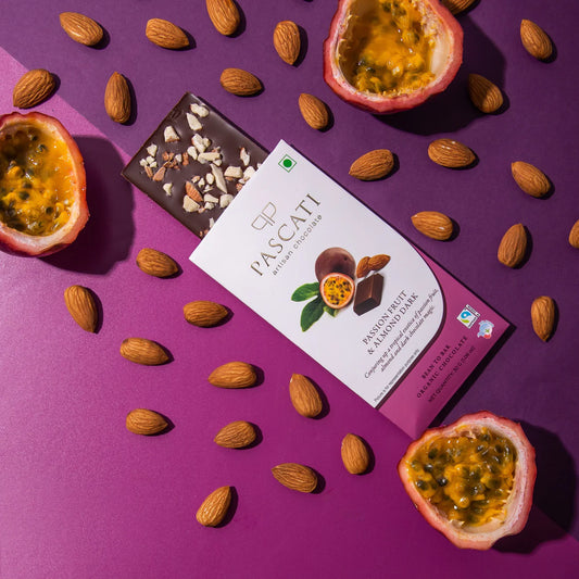 Pascati Passionfruit Almond Chocolate (mini), 30g