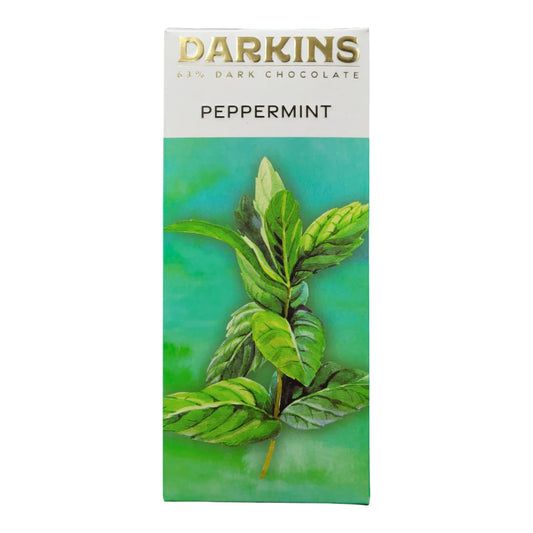 Darkins 63% Artisanal Dark Chocolate with Peppermint