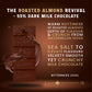 Bon Fiction - The Roasted Almond Revival - 55% Dark Milk Roasted Almonds Chocolate