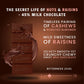Bon Fiction - The Secret Life of Nuts and Raisins - 45% Milk Fruit & Nut Chocolate