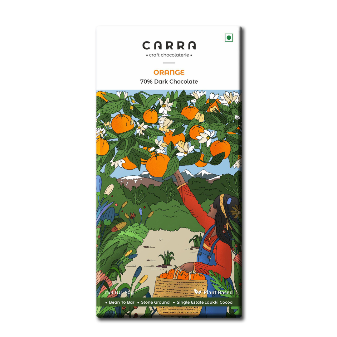Carra Orange - 70% DARK - 50G
