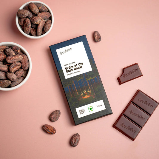 Bon Fiction - Order of the Dark Roast- 91% Dark Chocolate (Mini)